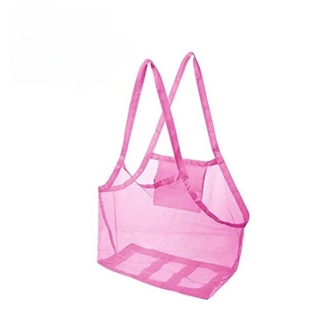 Panier rangement jouets portable en maille