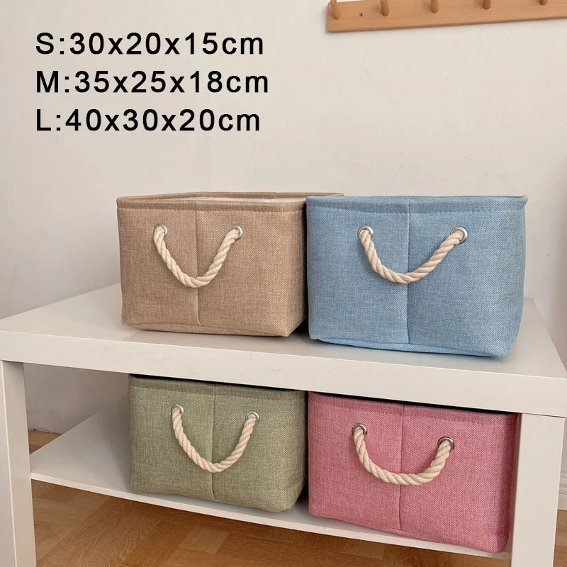 Boite de rangement en tissu pour vetements