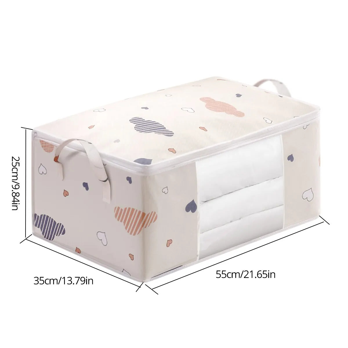 Rangement couette grande contenance