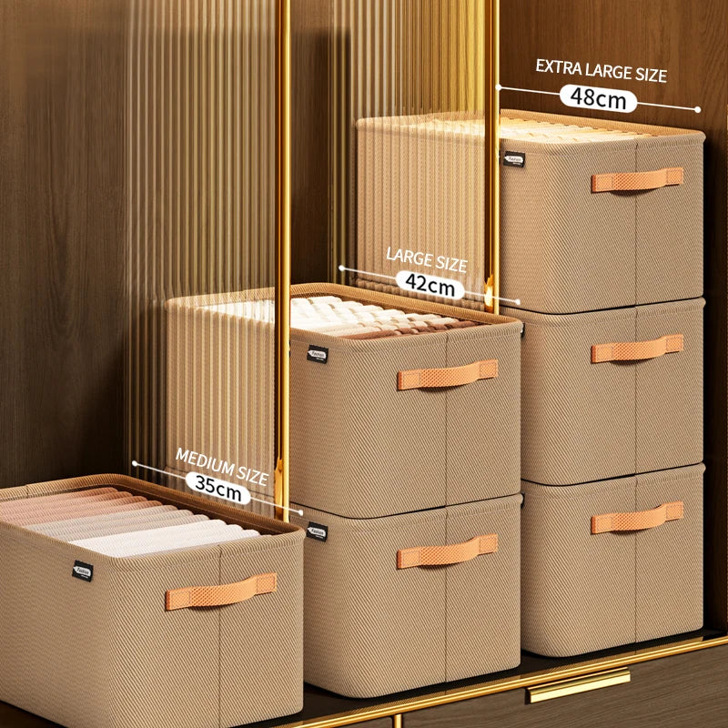 Boite de rangement empilable vetements