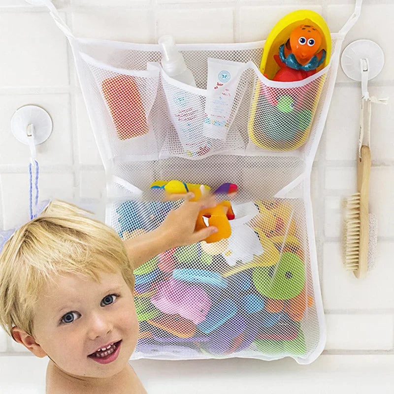 Panier rangement jouet bebe en filet