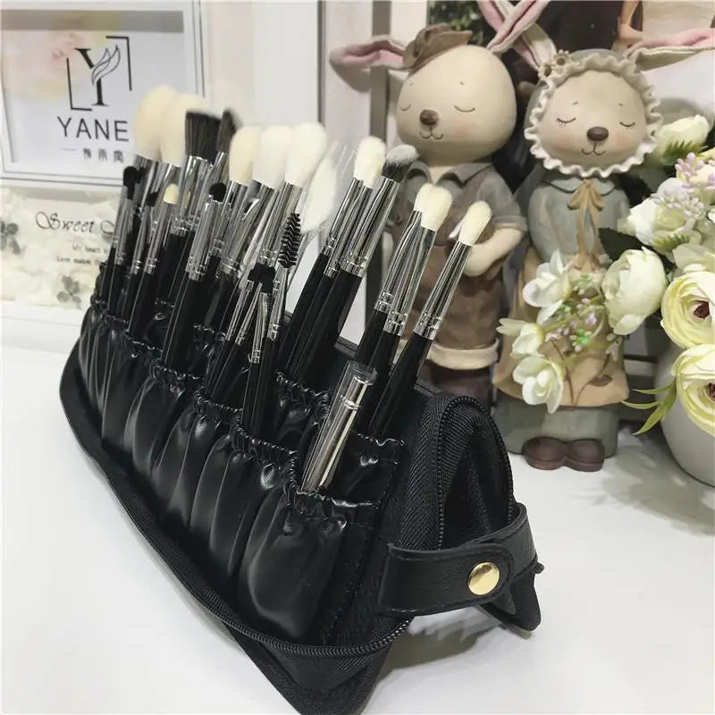 Organisateur tiroir salle de bain avec trousse a pinceaux