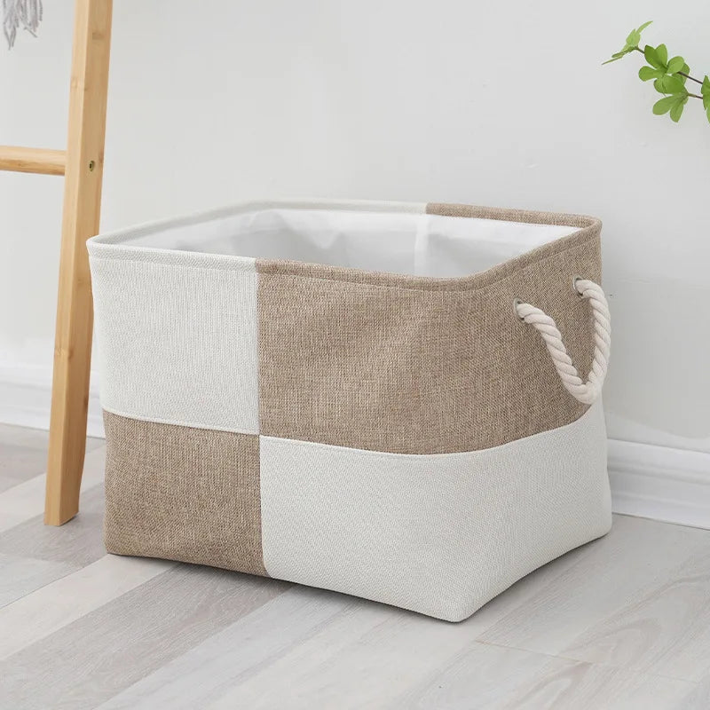 Boite de rangement en tissu pour chaussettes, sous-vêtements, jouets