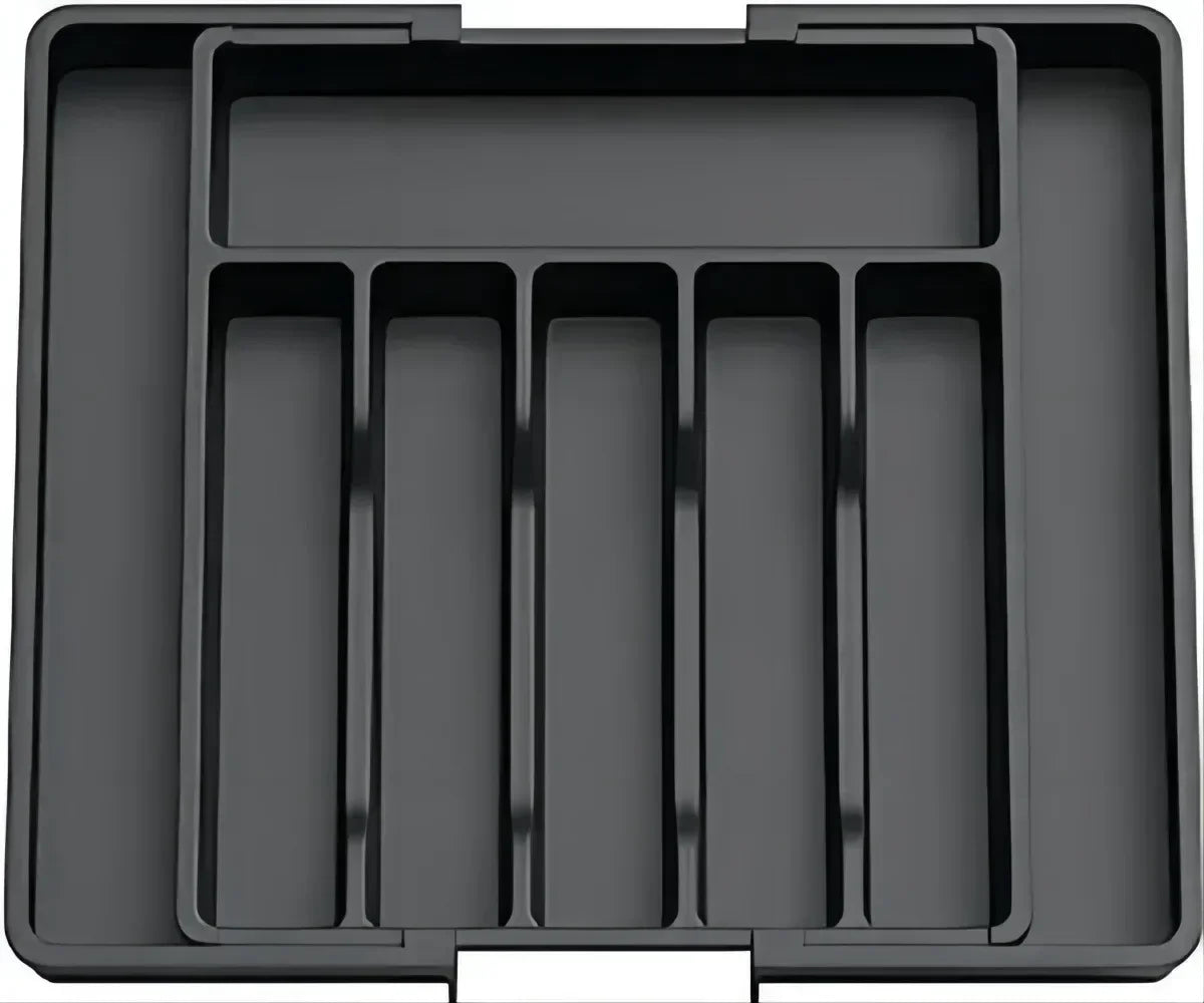Organisateur de tiroir de cuisine extensible pour couverts et ustensiles