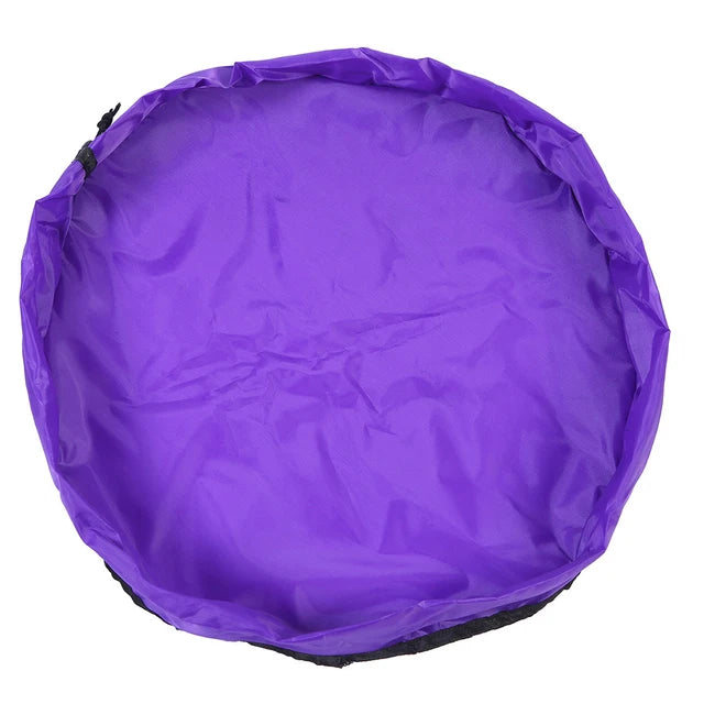 Panier rangement jouet enfant et tapis de jeux