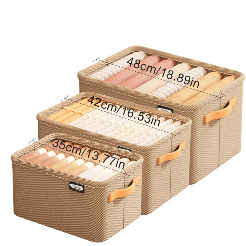 Boite de rangement empilable vetements