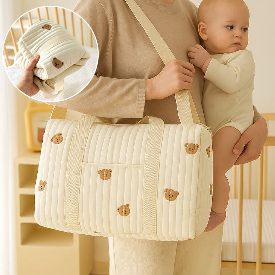 Sac a langer bebe-la solution chic pour ne rien oublier en sortie