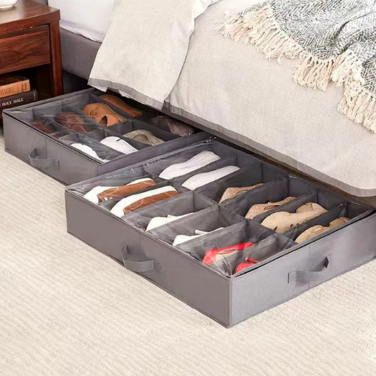Rangement sous lit chaussures