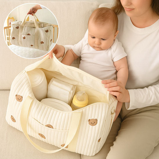 Sac a langer bebe-la solution chic pour ne rien oublier en sortie