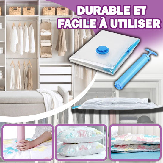 Sac de rangement sous vide pratique