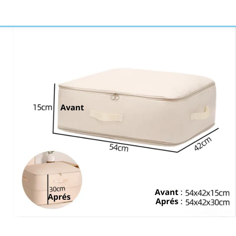 Sac de rangement sous vide pour couettes, couvertures, vêtements
