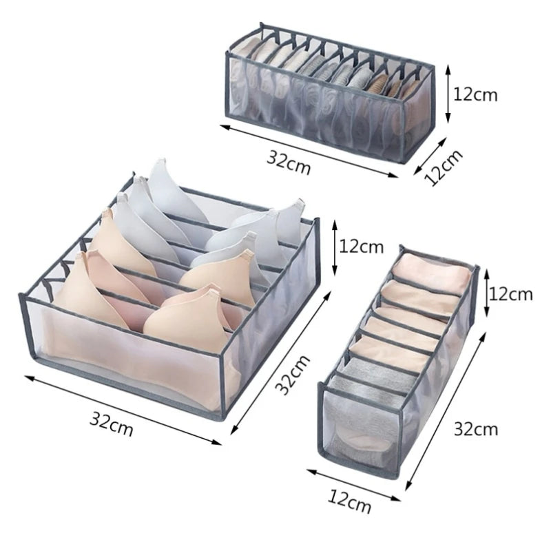 Rangement sous-vêtement pour culottes, chaussettes , soutiens-gorge